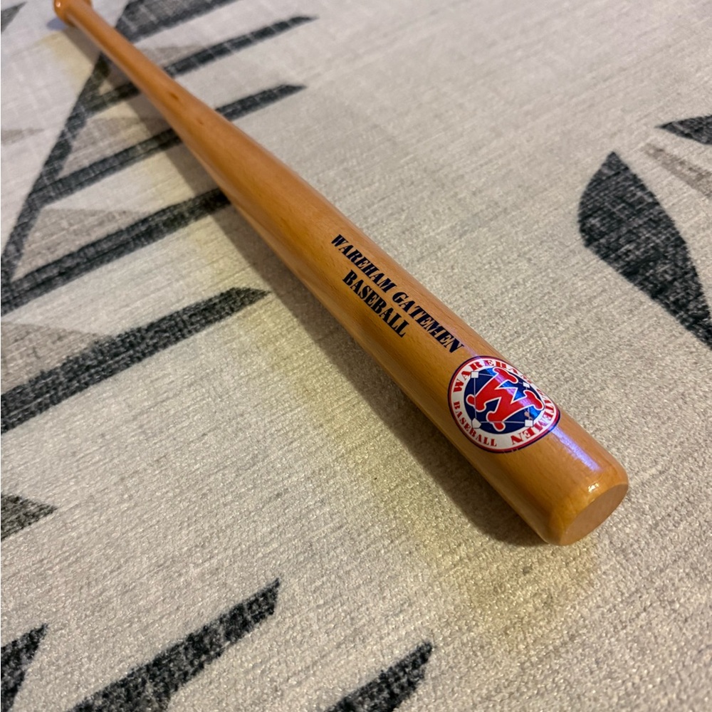 Wareham Gatemen 18" Miniature Wood Souvenir Baseball Bat Cape Cod League